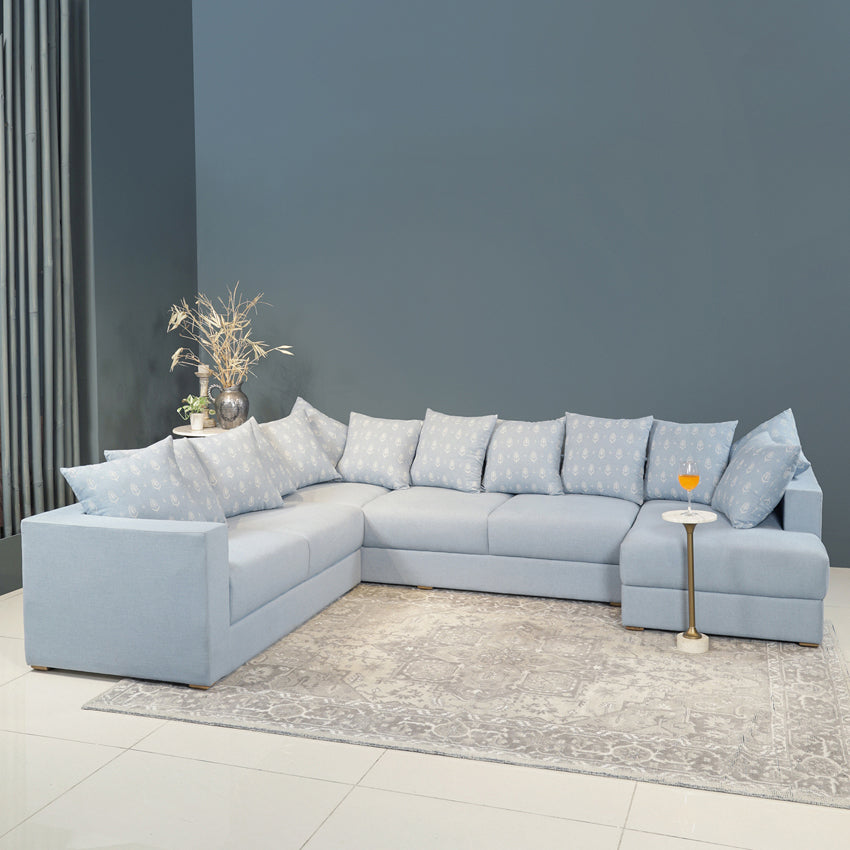 Grayson Upholstered Sofa With Chaise Sectional