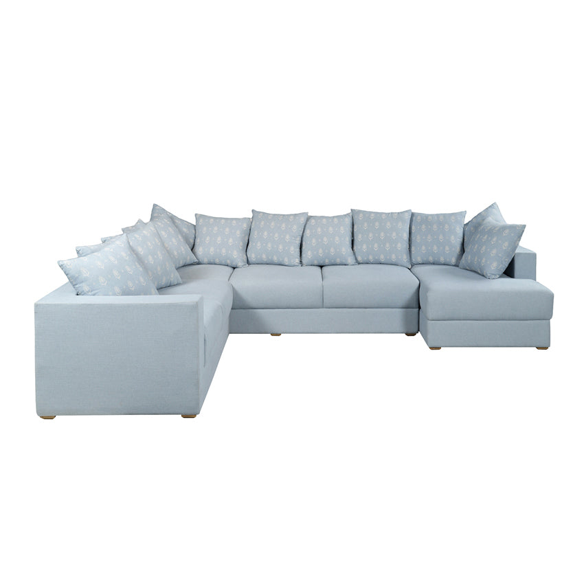 Grayson Upholstered Sofa With Chaise Sectional