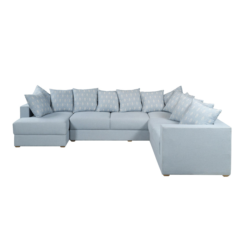 Grayson Upholstered Sofa With Chaise Sectional