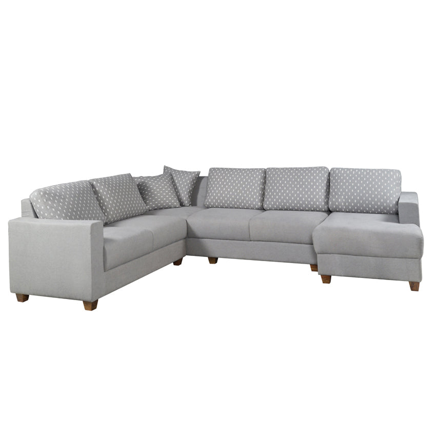 Hadrian Upholstered Sofa With Chaise Sectional
