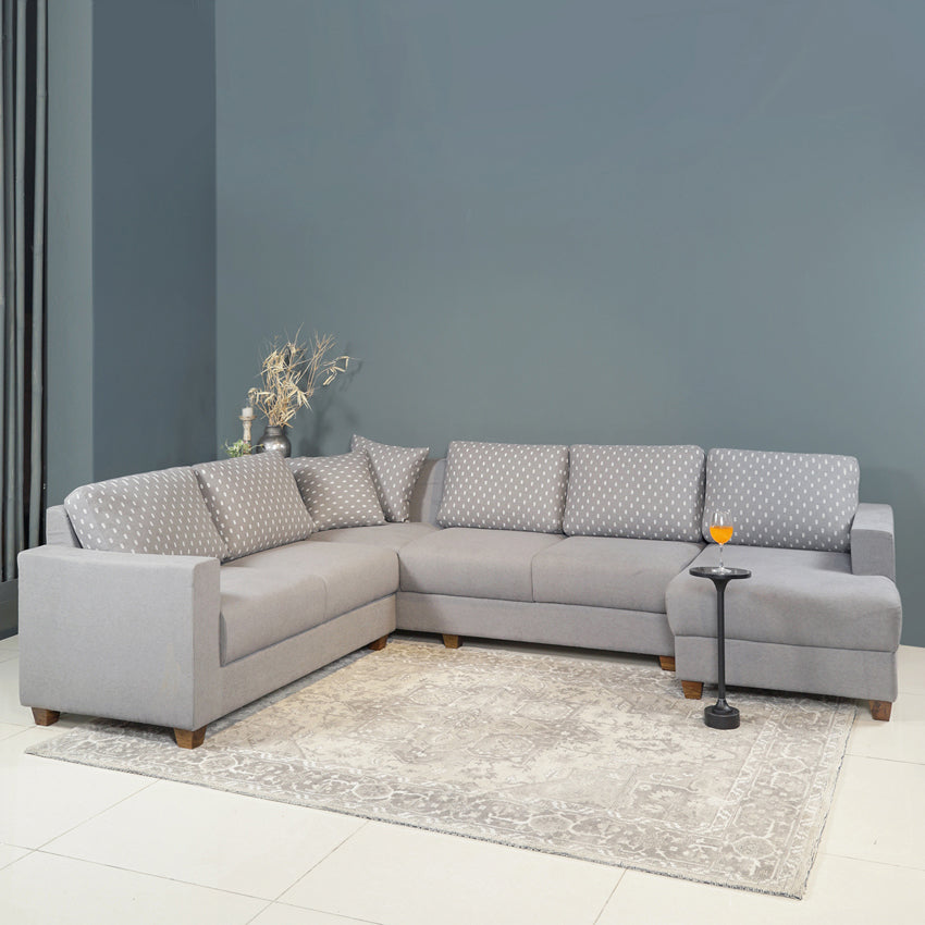 Hadrian Upholstered Sofa With Chaise Sectional