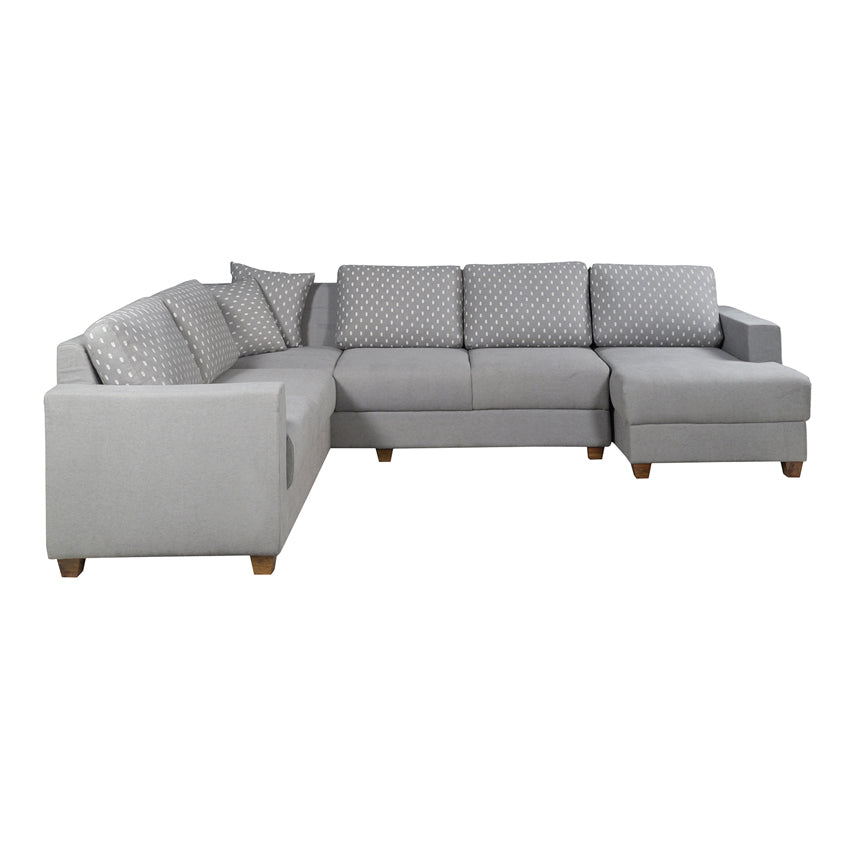 Hadrian Upholstered Sofa With Chaise Sectional