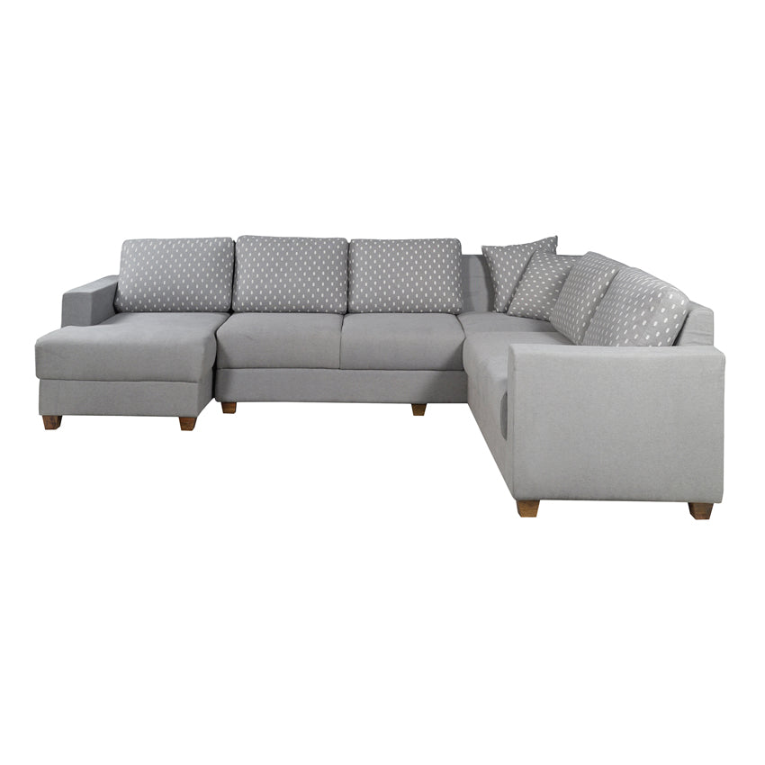 Hadrian Upholstered Sofa With Chaise Sectional