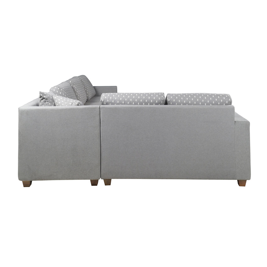 Hadrian Upholstered Sofa With Chaise Sectional