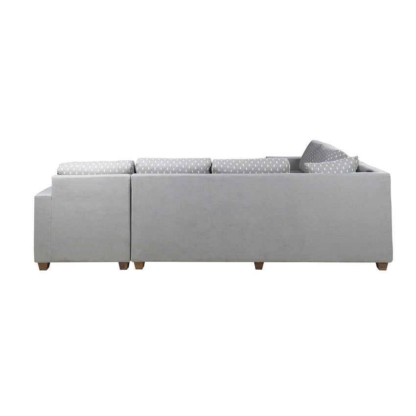 Hadrian Upholstered Sofa With Chaise Sectional