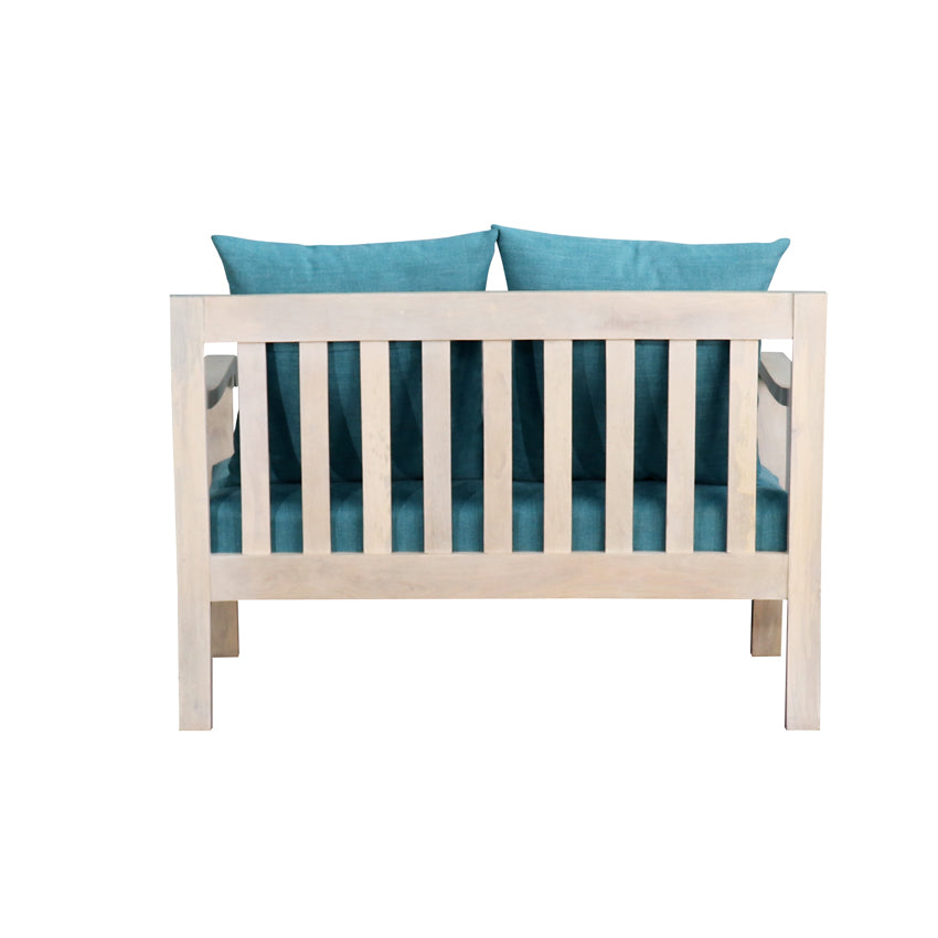 Breezy Blue Two Seater Sofa