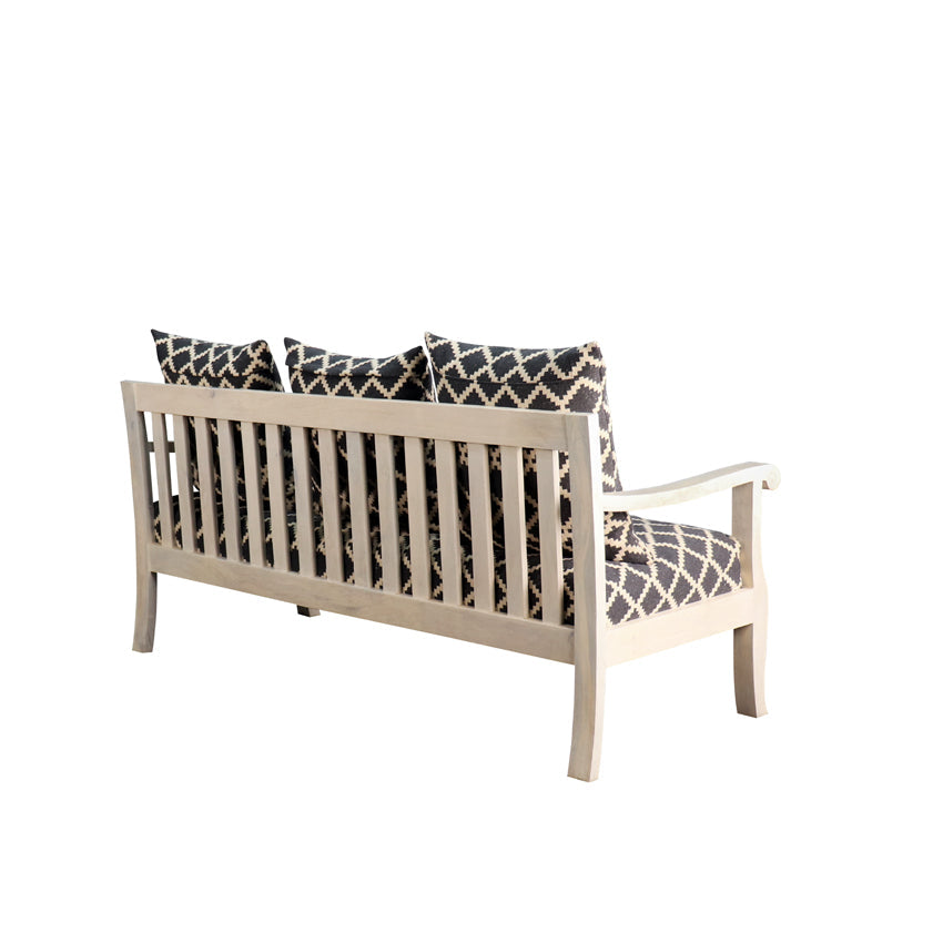 Moroccan coal 3 seater Sofa