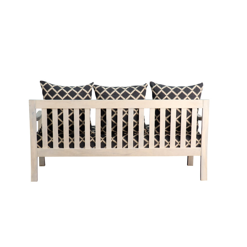Moroccan coal 3 seater Sofa