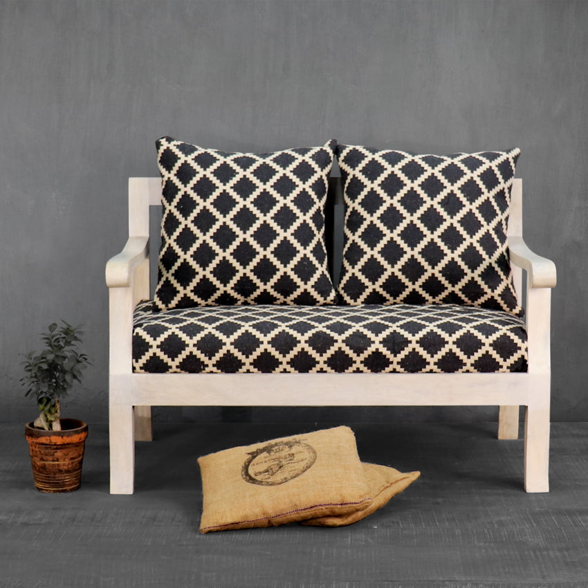 Moroccan coal Two seater Sofa