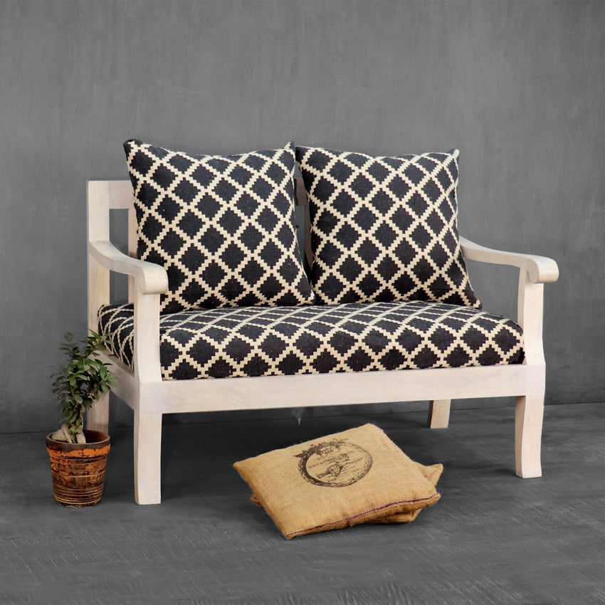 Moroccan coal Two seater Sofa
