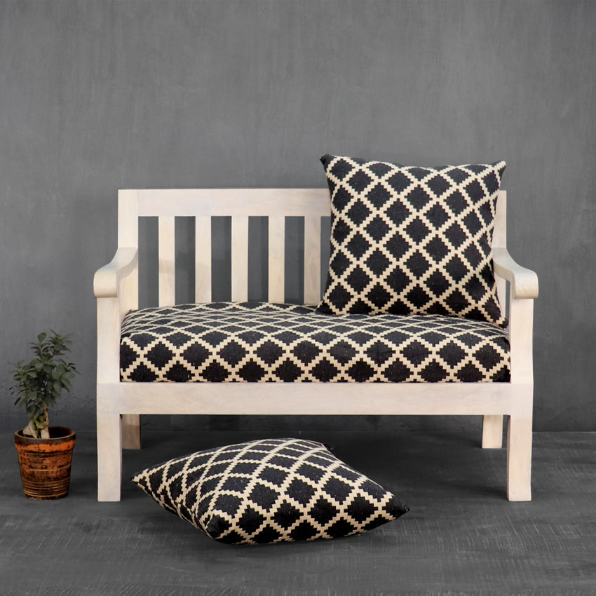 Moroccan coal Two seater Sofa