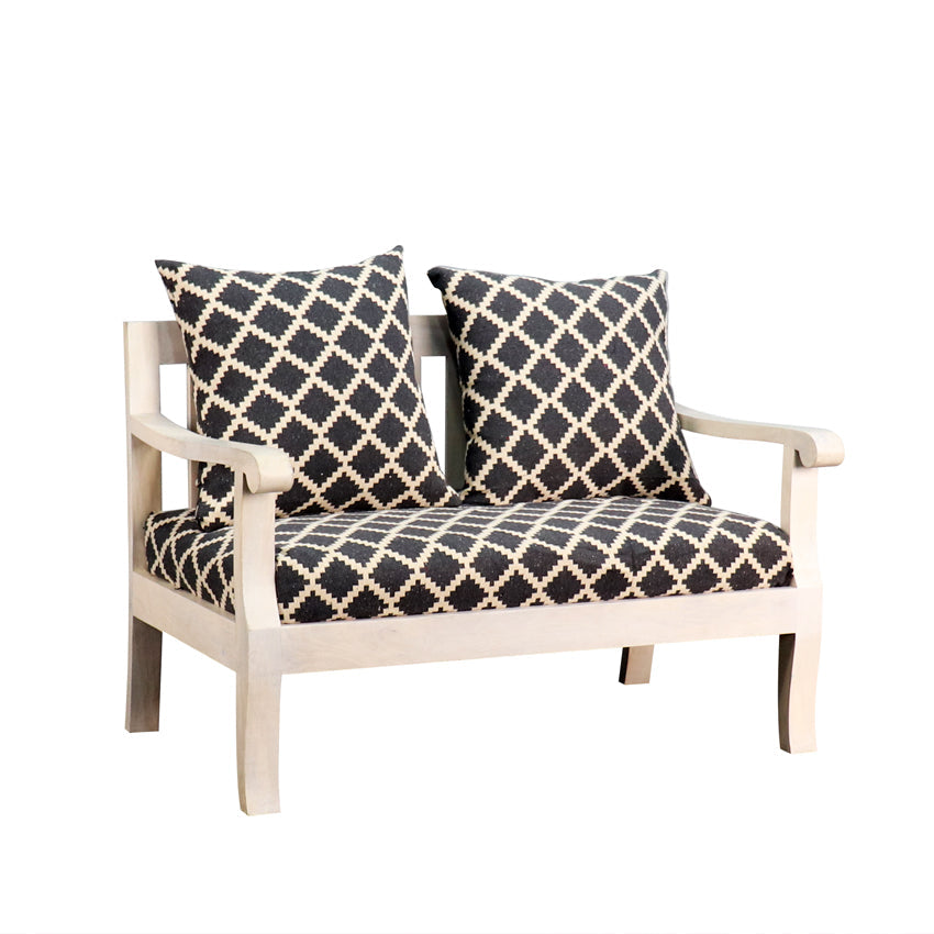 Moroccan coal Two seater Sofa