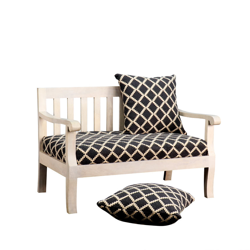 Moroccan coal Two seater Sofa