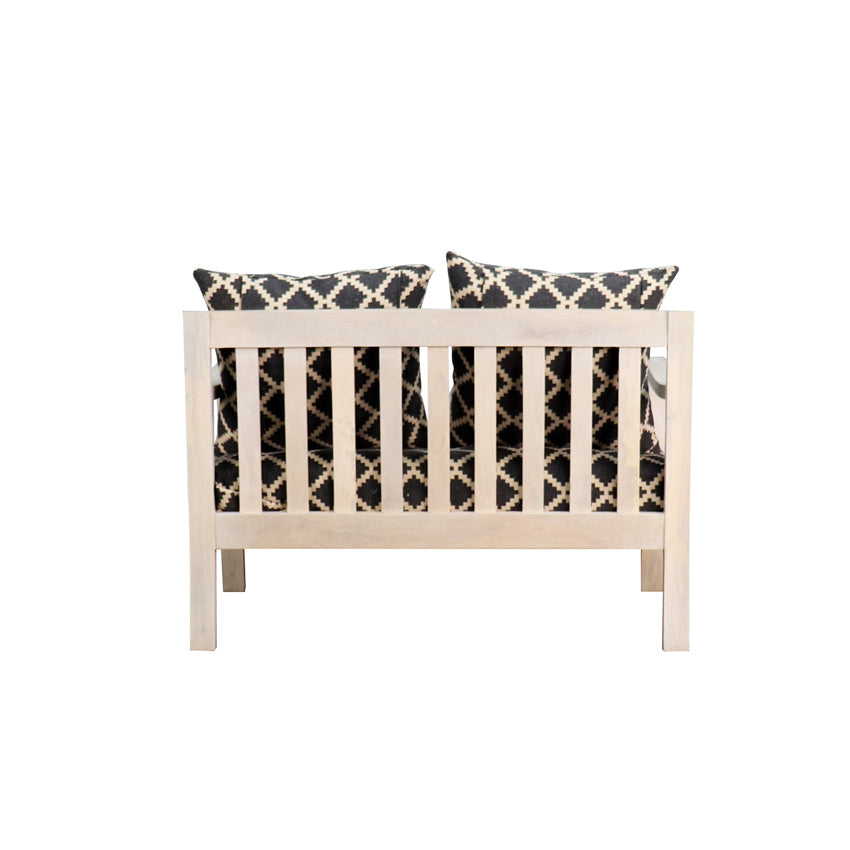 Moroccan coal Two seater Sofa