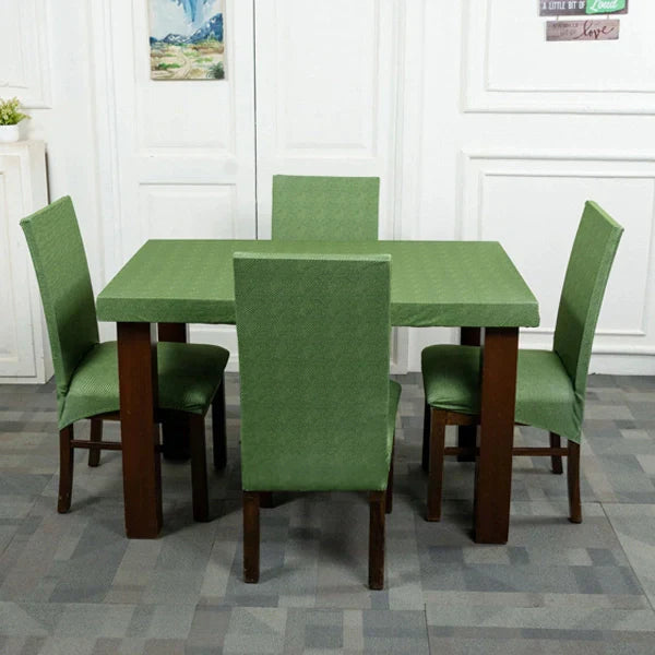 Pistachio Chair Table Covers - Dustproof, Stain-Free, Machine Washable & Water Resistant