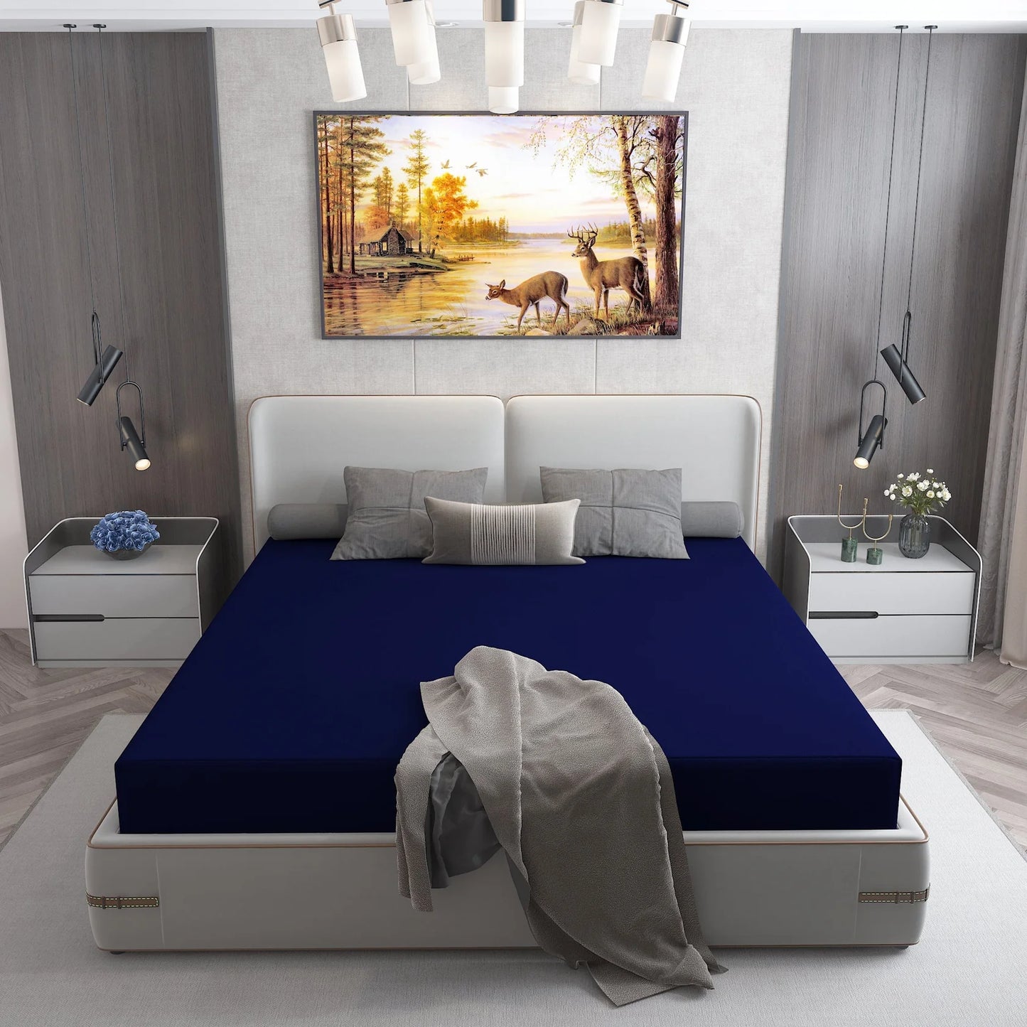 100% Waterproof & Dustproof Mattress Protector | Soft, Breathable & Washable | Protects from Spills, Stains & Allergies