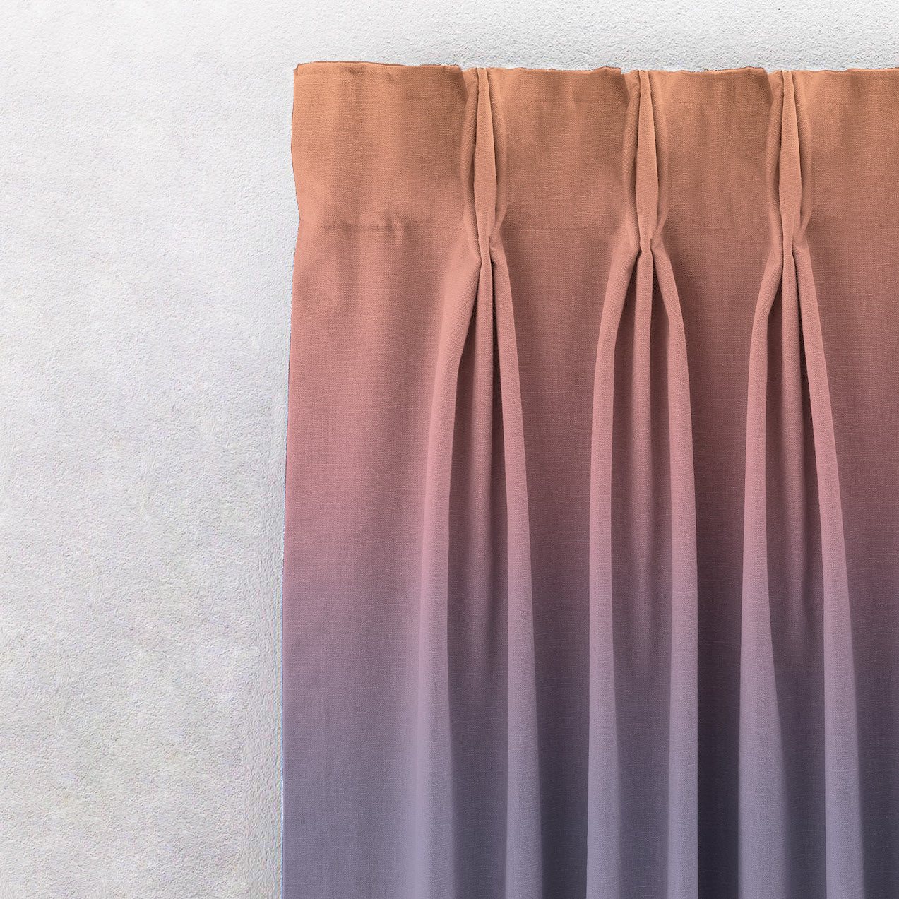 Elegant Ombre Print Room Darkening Curtain - Set of 2 - DSOMBRE19