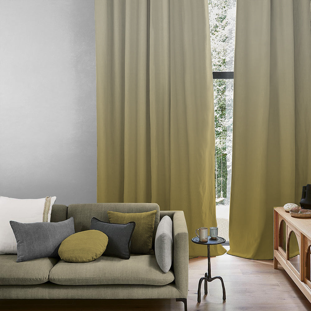 Elegant Ombre Print Room Darkening Curtain - Set of 2 - DSOMBRE13