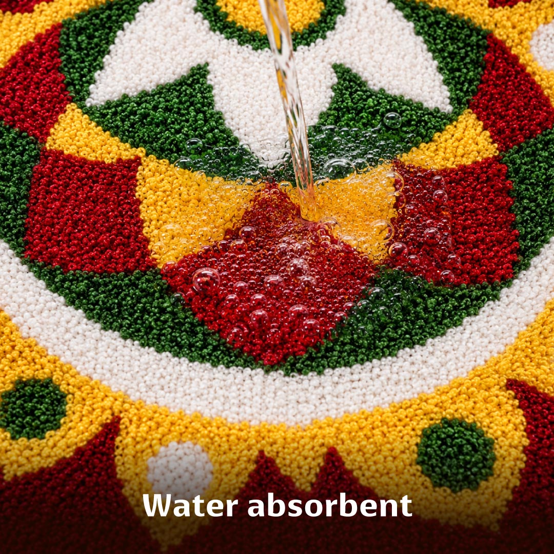 Rangoli Marigold Bloom Door and Bathroom Mat