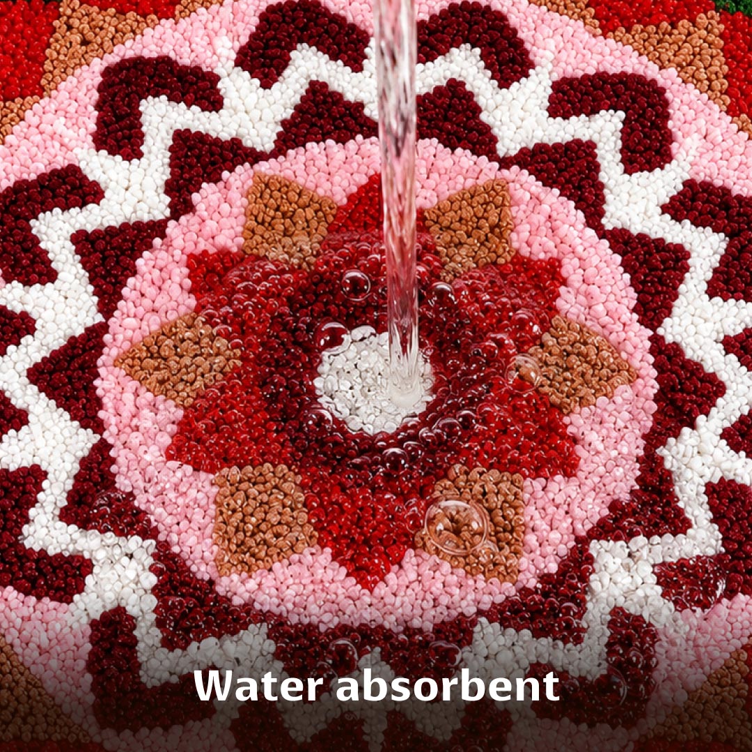 Rangoli Chevron Bloom Door and Bathroom Mat