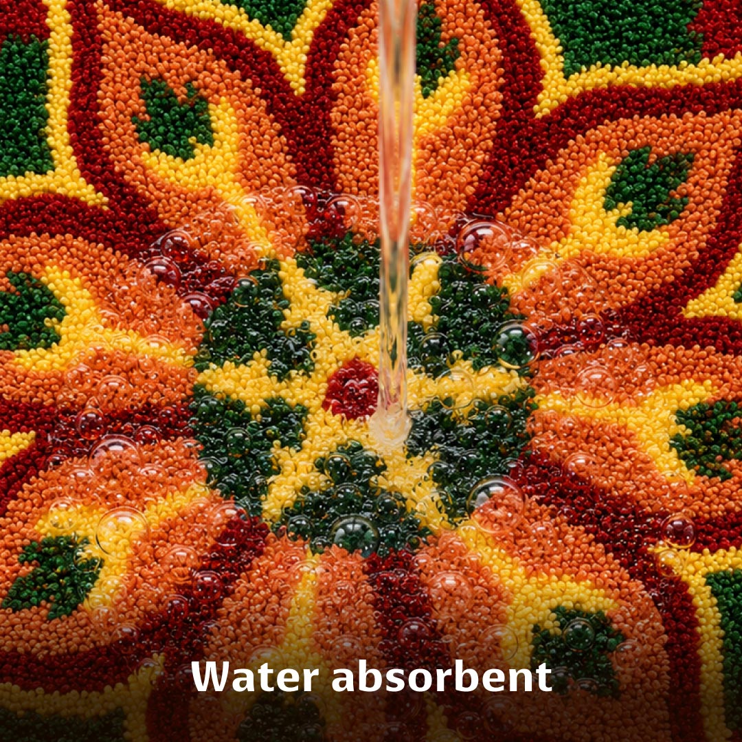Rangoli Ember Star Door and Bathroom Mat