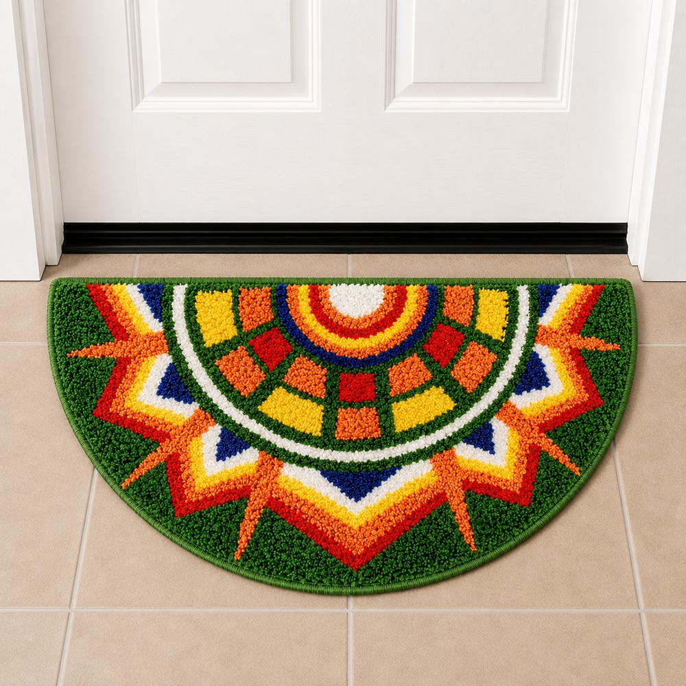Kolam Carnival Sun Door and Bathroom Mat