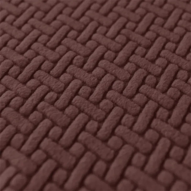 Polar Fleece Chair Cover : Brown