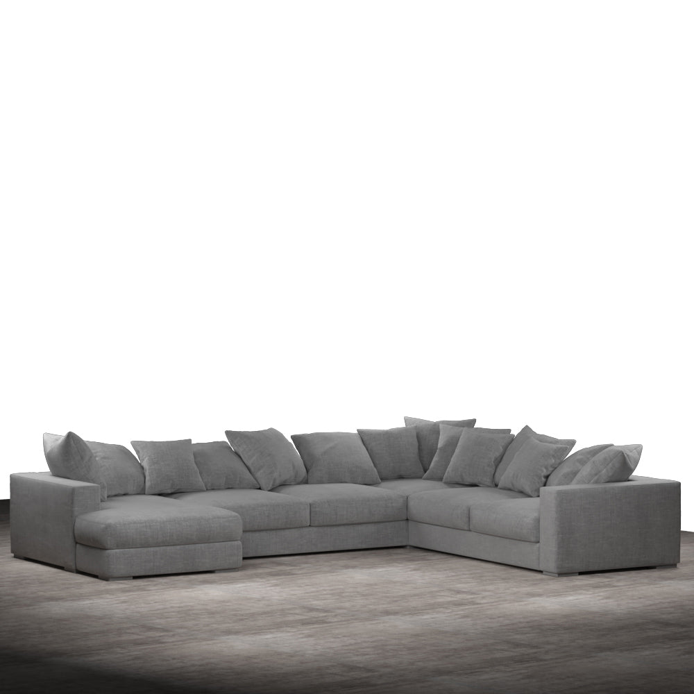 Striado Upholstered Sofa With Chaise Sectional