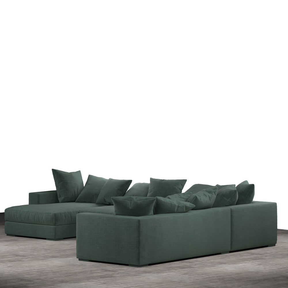 Striado Upholstered Sofa With Chaise Sectional