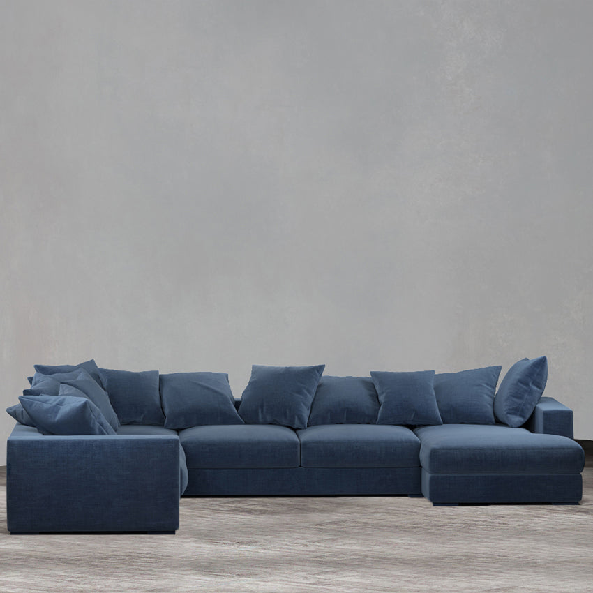 Striado Upholstered Sofa With Chaise Sectional