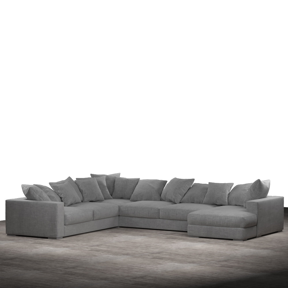 Striado Upholstered Sofa With Chaise Sectional