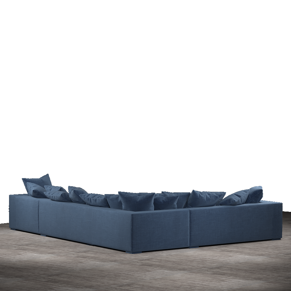 Striado Upholstered Sofa With Chaise Sectional