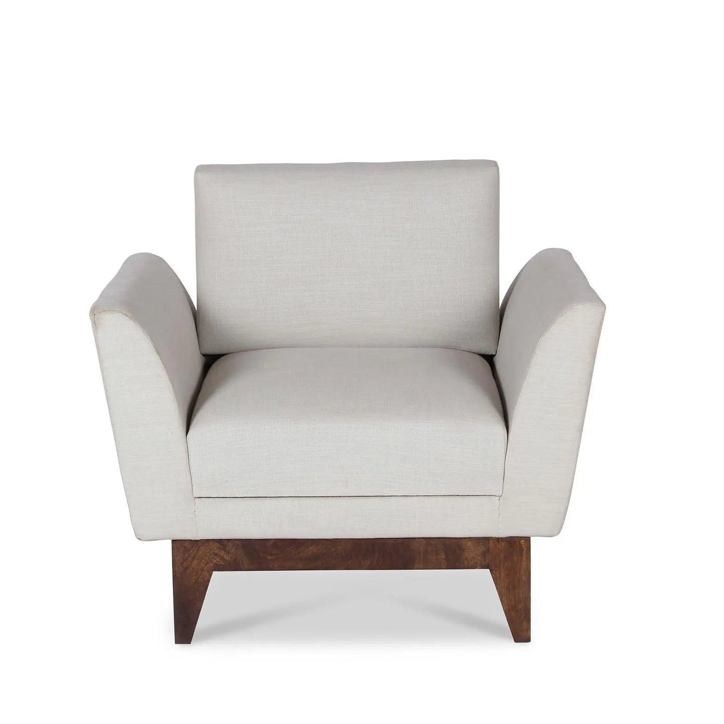 Windsor Solid Wood One Seater Sofa