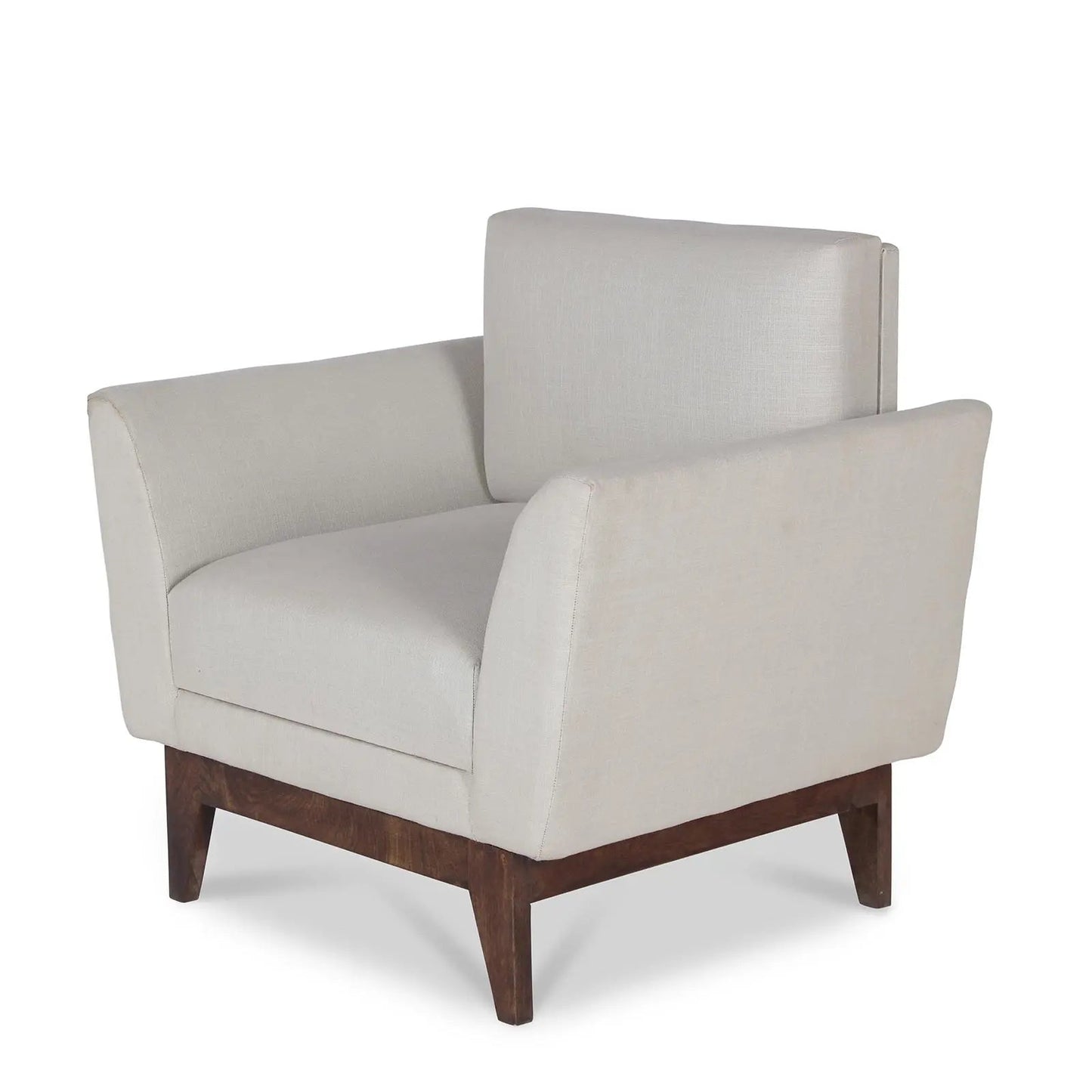 Windsor Solid Wood One Seater Sofa