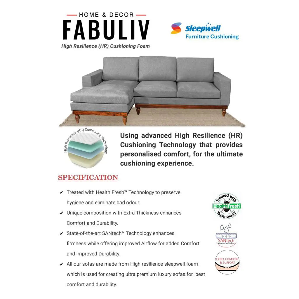 Windsor Solid Wood Two Seater Sofa