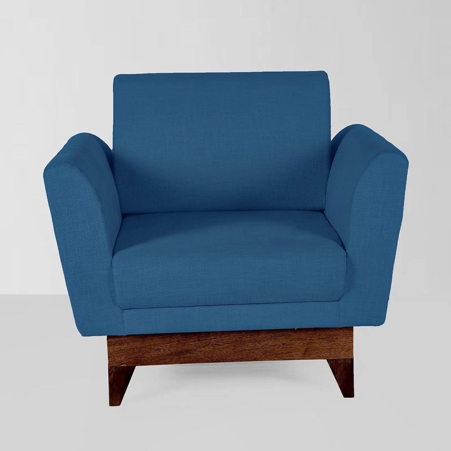Lennard Solid Wood One Seater Sofa