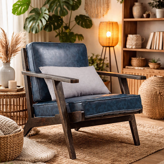 Walter Solid Wood Arm Chair