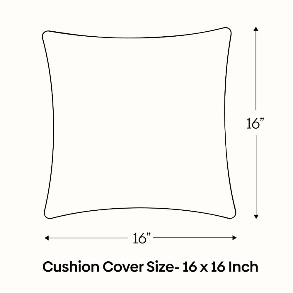 Aqua Angles Cushion Cover, Blue