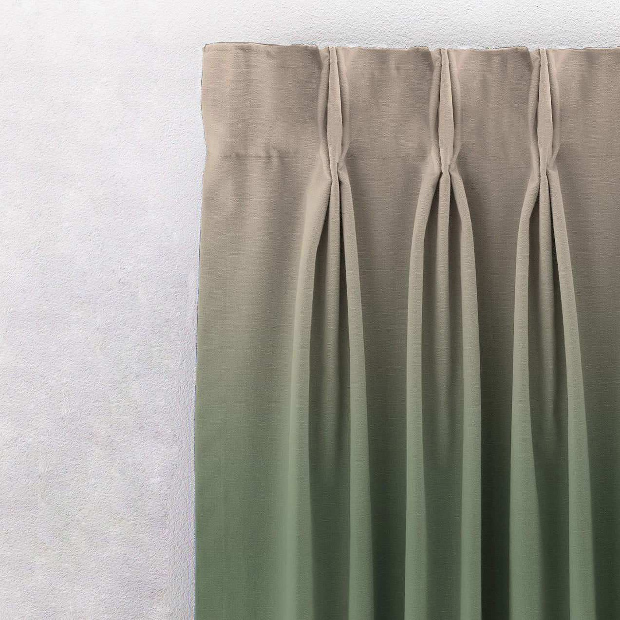 Elegant Ombre Print Room Darkening Curtain - Set of 2 - DSTMI4