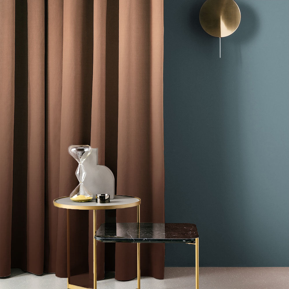 Elegant Ombre Print Room Darkening Curtain - Set of 2 - DSWOVEN7