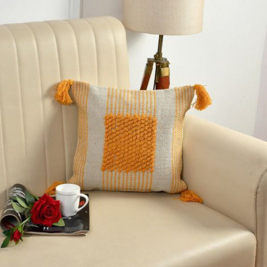 Bohemian Decor Hand Crafted Throw Cushion Covers 16”x 16”