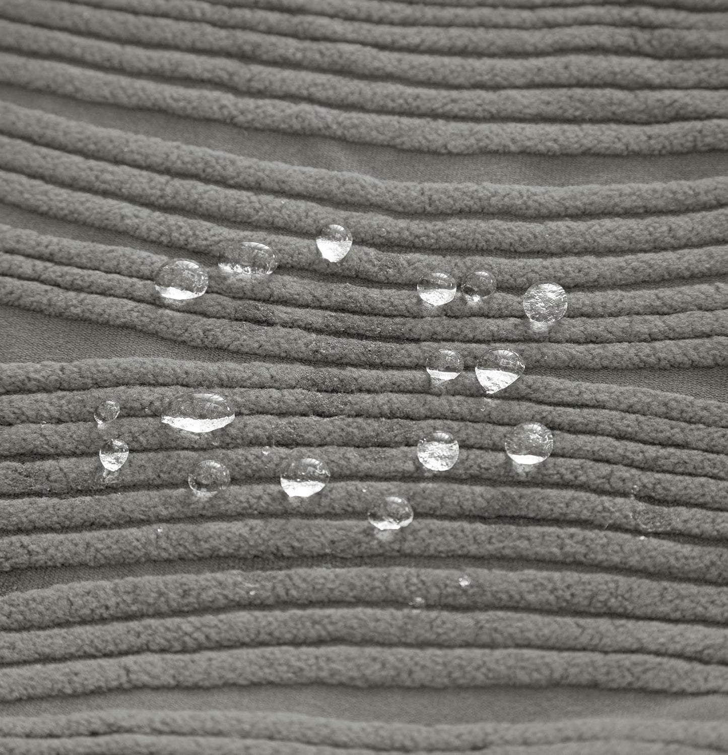 DARK GREY JAPANESE JACQUARD - Luxury Quality Strechable & Waterproof  Dust-proof Sofa Cover