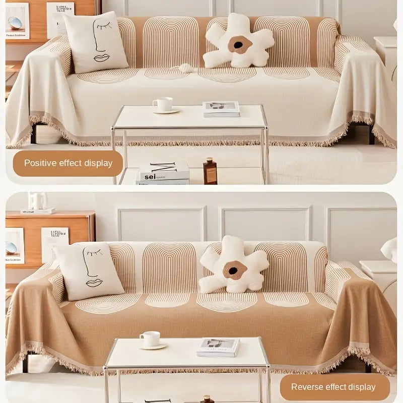 Premium Double Sided Chenille Sofa Covers