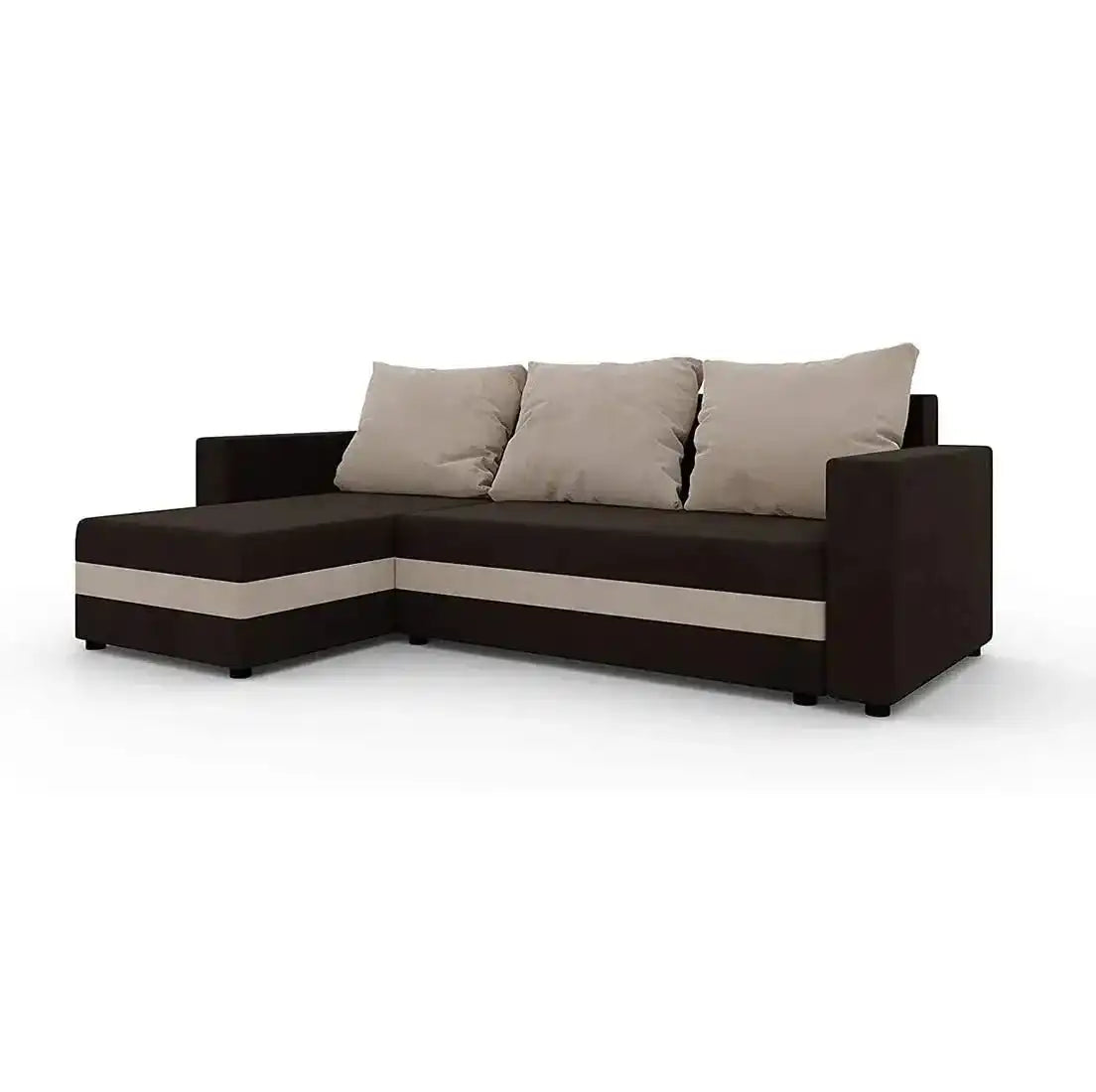 Adrain 4 Seater L Shape Sofa- Living Room