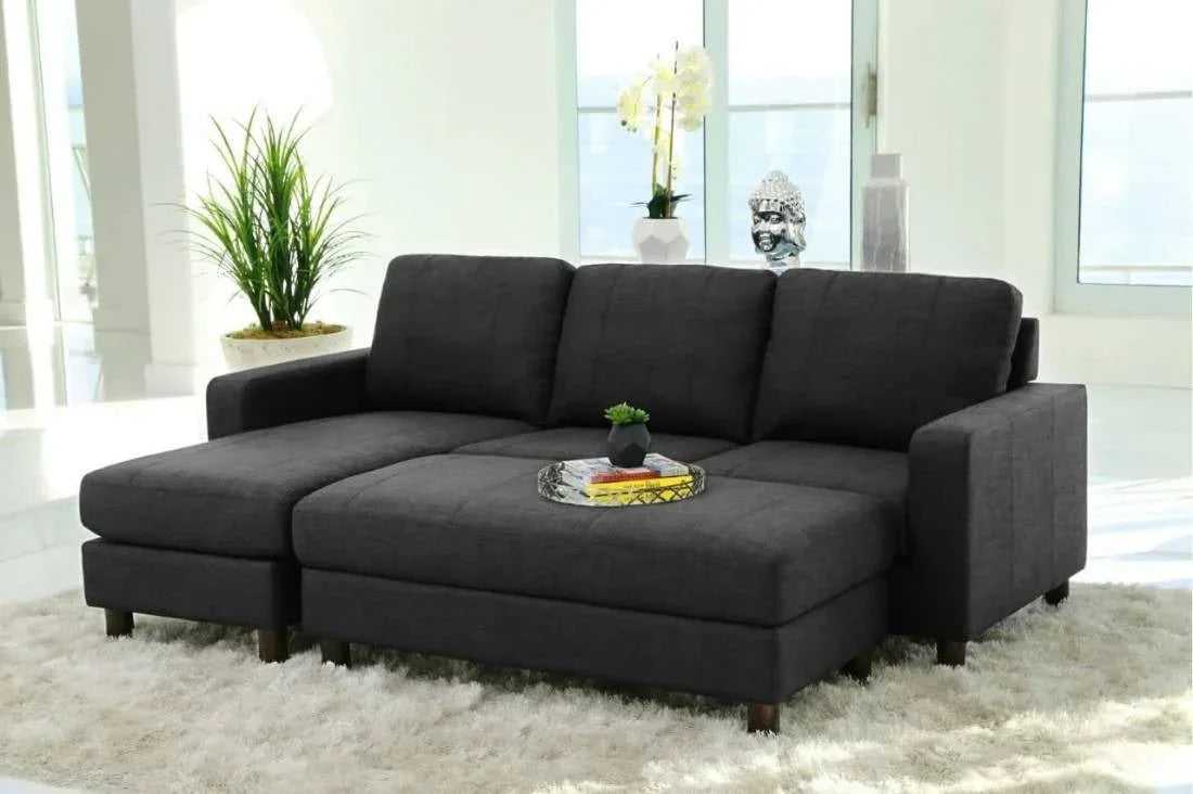 Echo 6 Seater L Shape Sofa For Living Room | 6 seater sofa set