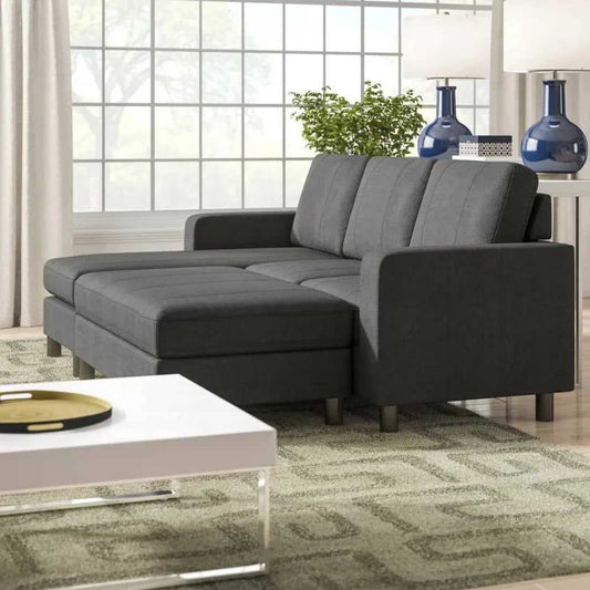 Echo 6 Seater L Shape Sofa For Living Room | 6 seater sofa set