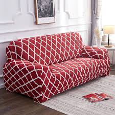 MAROON DIAMOND - Luxury Quality Strechable & Dust-proof Sofa Cover
