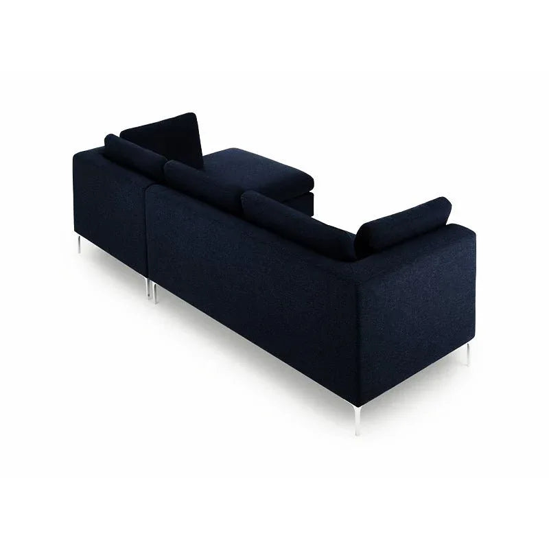 Elfin 4 Seater L Shape Fabric Sofa Set for Living Room