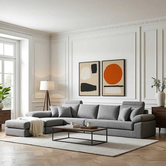 Ferguson 6 Seater Interchangeable L Shape Sofa