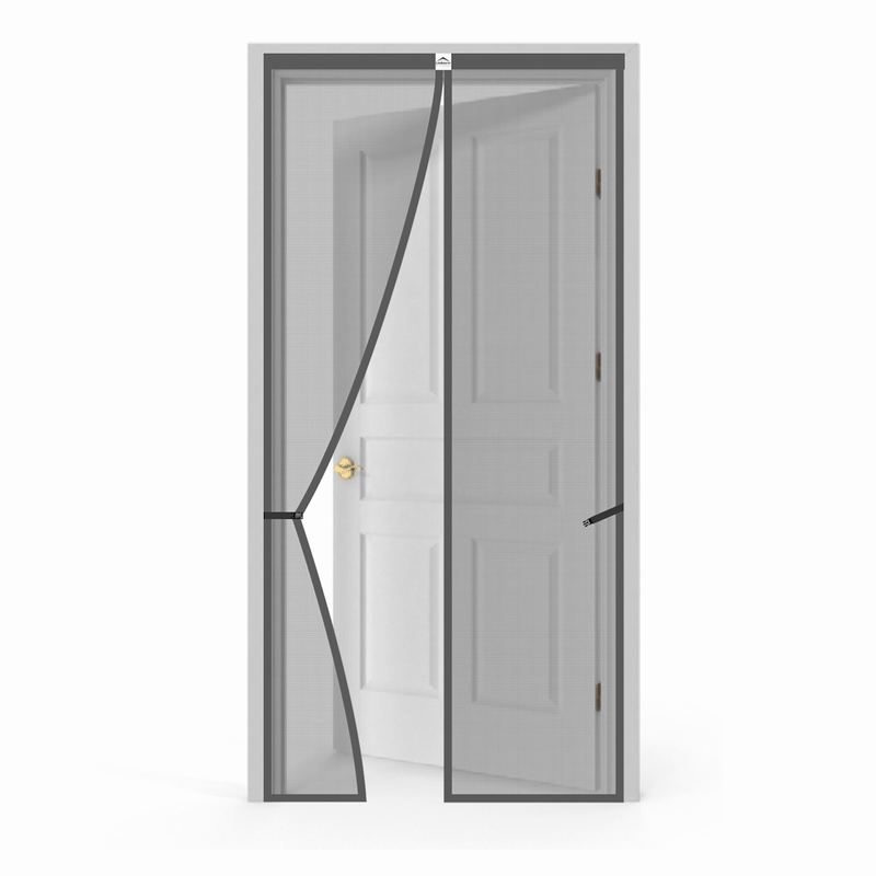 Fiberglass Door Mosquito Net - Grey